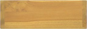 vidaXL Ντουλάπι Καθρέφτη 30 x 10 x 40 εκ. από Μασίφ Ξύλο Teak