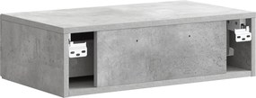 vidaXL Τραπεζάκι Τοίχου 59 x 34,5 x 17 εκ. Επεξεργασμένο Ξύλο