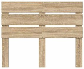 vidaXL Κεφαλάρι Δρύς Sonoma 120 cm Επεξεργασμένο ξύλο