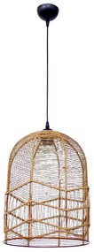 Φωτιστικό Οροφής Μονόφωτο Heronia Cage/30 31-1382 Brown