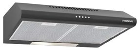 Hyundai HHD23-S5562BL Ελεύθερος Απορροφητήρας 60cm Μαύρο