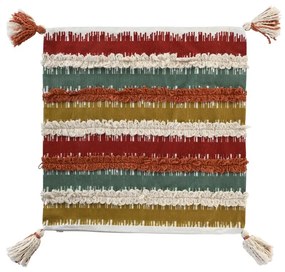 Κάλυψη μαξιλαριού DKD Home Decor Ρίγες Πολύχρωμο 50 x 1 x 50 cm