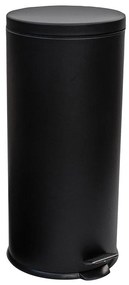 Κάδος Απορριμμάτων (24x29x63) Estia 30lt Classic Black Matte 01-9120