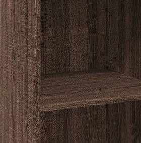 vidaXL Ντουλάπι Καφέ Δρυς 50x41x124 εκ. από Επεξεργασμένο Ξύλο
