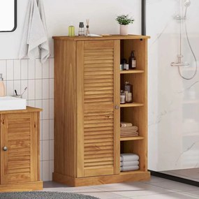 vidaXL Ντουλάπι Μπάνιου VIGO καφέ μελί 67.5 x 34 x 110 εκ.