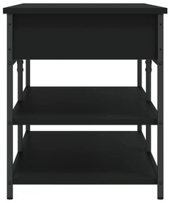 Παπουτσοθήκη Μαύρη 100 x 42,5 x 50 εκ. από Επεξεργασμένο Ξύλο - Μαύρο