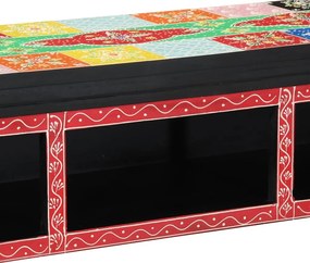 vidaXL Ντουλάπι TV Πολύχρωμο 100 x 30 x 22 εκ Επεξεργασμένο ξύλο