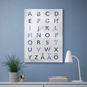 PJÄTTERYD καμβάς/Μαθαίνω ΑΒΓ, 50x70 cm 405.331.38