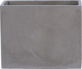FLOWER POT-2 Cement Grey 50x20x40cm   1τμχ