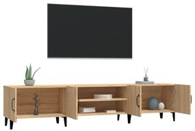 vidaXL Έπιπλο Τηλεόρασης Sonoma Δρυς 180x31,5x40 εκ. Επεξ. Ξύλο