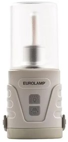 Επαναφορτιζόμενο Φαναράκι Φακός LED 3,5W IP67 6500K 145-24539 Eurolamp-145-24539-Γκρι 145-24539