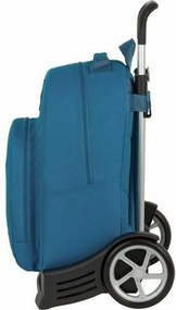 Σχολική Τσάντα με Ρόδες Evolution BlackFit8 Egeo Μπλε (32 x 42 x 15 cm)