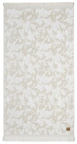 Πετσέτα Θαλάσσης Wild Coast Jacquard Beige Nima Θαλάσσης 90x160cm 100% Βαμβάκι