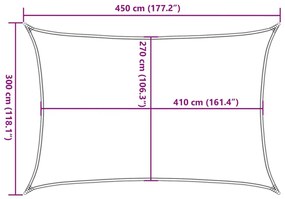 Πανί Σκίασης Ανοιχτό Πράσινο 3 x 4,5 μ. από HDPE 160 γρ./μ² - Πράσινο