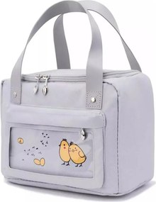 Ισοθερμική Τσάντα Φαγητού 6lt Amber 3010-3 Grey Chick