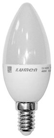 Adeleq Led Λάμπα Κεράκι Ε14 6W 230V Λευκό 4000Κ 13-140261
