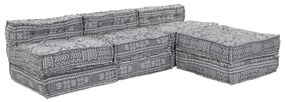vidaXL Μαξιλάρι 4 pcs Ανοιχτό γκρι 70 x 70 x 54 εκ Πολυεστέρας