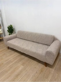 Stewehome Ελαστικό κάλυμμα καναπέ 3 θέσεων από ζακάρ 180x230 cm