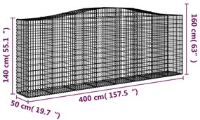 ΣΥΡΜΑΤΟΚΙΒΩΤΙΑ ΤΟΞΩΤΑ 2 ΤΕΜ. 400X50X140/160 ΕΚ. ΓΑΛΒΑΝ. ΑΤΣΑΛΙ 3145982