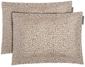 Ζεύγος Μαξιλαροθήκες Polycotton 50x70+5εκ. Loft 2289 Taupe Greenwich Polo Club