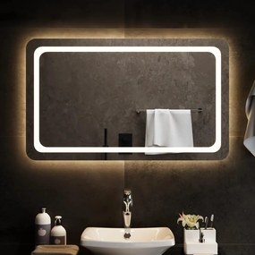 Καθρέφτης Μπάνιου με LED 100x60 εκ.