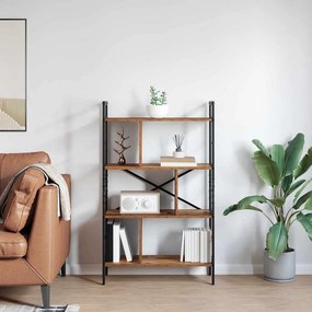 vidaXL Ράφι Βιβλίων 7 επιπέδων 75 x 30 x 123,5 εκ. Επεξεργασμένο Ξύλο