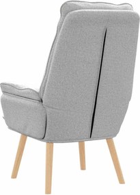 vidaXL Πολυθρόνα Σκίουρος Γκρί 69 x 74 x 93 εκ.