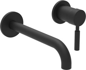 La Torre New Tech Black Matt 12208 – Εντοιχιζόμενη μπαταρία νιπτήρα