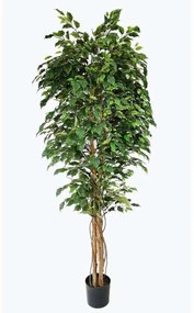 Τεχνητό Δέντρο Φίκος NP230_210_Uv Ύψος 210cm Green New Plan Πλαστικό, Ύφασμα