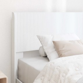 vidaXL Καλάθι με αποθήκη και κεφαλάρι Λευκό 100 x 200 cm