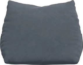 vidaXL Μαξιλάρι Πλάτης Σκούρο Γκρι 45 x 20 x 35 εκ.