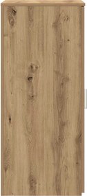 vidaXL ντουλάπι αποθήκευσης Artisan Oak Κατασκευασμένο ξύλο