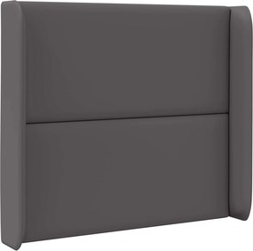 vidaXL Αυτί Κεφαλής Γκρι 80 x 16 x 4 εκ. PVC