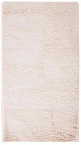 Γούνινο Στρογγυλό Χαλί (Φ200) Royal Carpet Bunny Rabbit Beige
