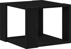 vidaXL Τραπεζάκι σαλονιού Μαύρη Οξυά 40 x 40 x 30 cm