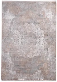 Μοντέρνο Χαλί Bamboo Silk  6864A L. Grey D. Beige 200 x 300
