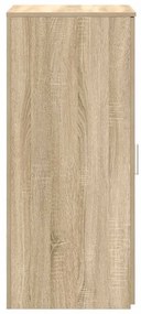 vidaXL Ντουλάπι αποθήκευσης Sonoma Oak Κατασκευασμένο ξύλο