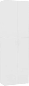 vidaXL Ντουλάπα Γραφείου Λευκή 60 x 32 x 190 εκ. από Επεξ. Ξύλο