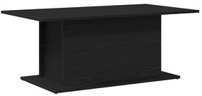 vidaXL Τραπεζάκι σαλονιού Μαύρη δρυς 102 x 55.5 x 40 cm