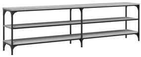 vidaXL Έπιπλο Τηλεόρασης Γκρι Sonoma 180x30x50 εκ. Επεξ. Ξύλο