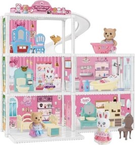 Κουκλόσπιτο mini με ζωάκια - 6114-4DIY - 233412
