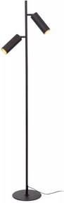 Φωτιστικό Επιδαπέδιο Lucide 09739-02-30 CLUBS Μαύρο Ματ (Black Mat)