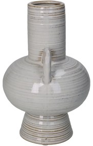 Βάζο Μπεζ Κεραμικό 13.5x13.5x21.4cm - Κεραμικό - 05154482