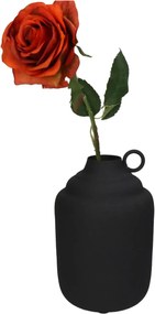 Βάζο ArteLibre Μαύρο Μέταλλο 13x13x19.5cm