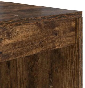 vidaXL Γραφείο Καπνιστή δρυς 100 x 50 x 76 εκ. Επεξεργασμένο ξύλο