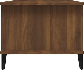 vidaXL Τραπεζάκι Σαλονιού Καφέ Δρυς 90x50x40 εκ. Επεξεργασμένο Ξύλο