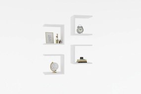 Wall Shelf Base - White White