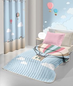 Κουβερλί Microfiber Μονό 160x230εκ. Balloons Saint Clair Paris