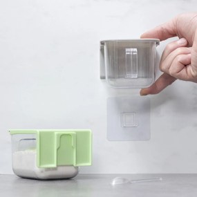 Αφαιρούμενα αυτοκόλλητα δοχεία κουζίνας Handstore InnovaGoods x2