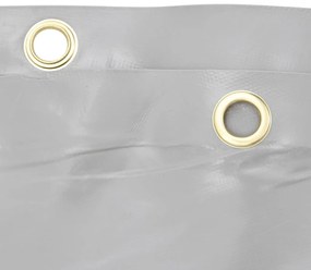 vidaXL Μουσαμάς Γκρι 2,5 x 4,5 μ. 650 γρ./μ²